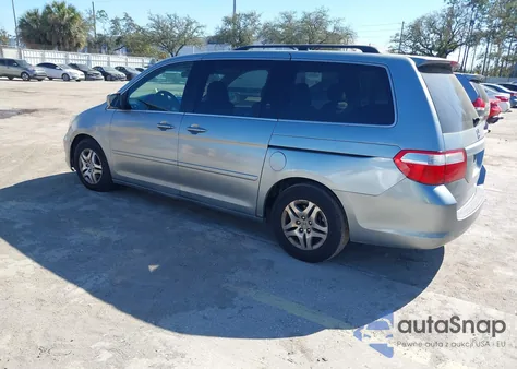 2007 Honda Odyssey Ex-L z USA, uszkodzony, nr VIN 5FNRL38777B144738